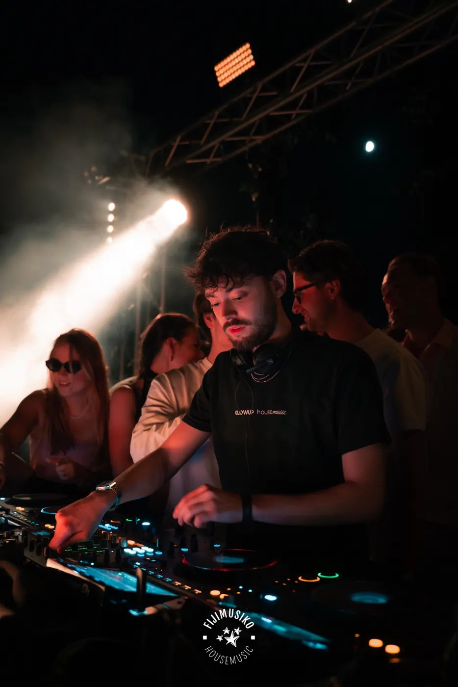 Angelo Daylight am DJ-Pult